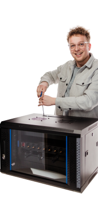 <p>Server cabinets</p>